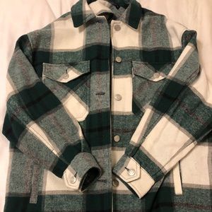 Zara Plaid Overshirt